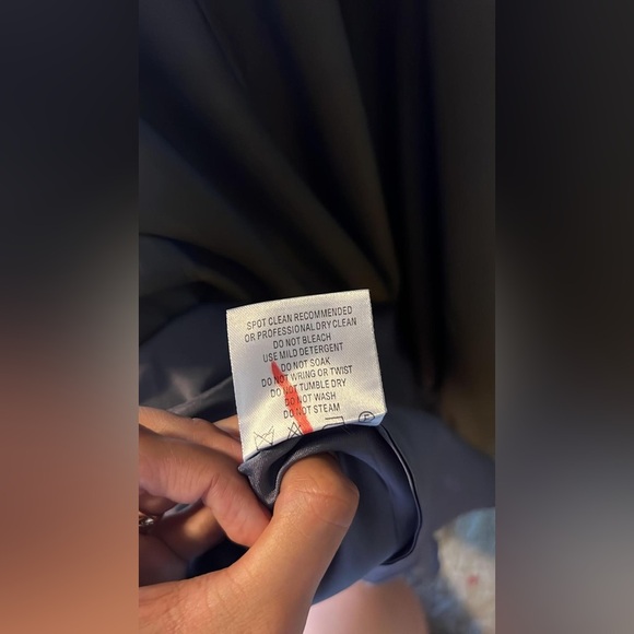 Embroidered Mesh Long Dress - Gray - Picture 6 of 16